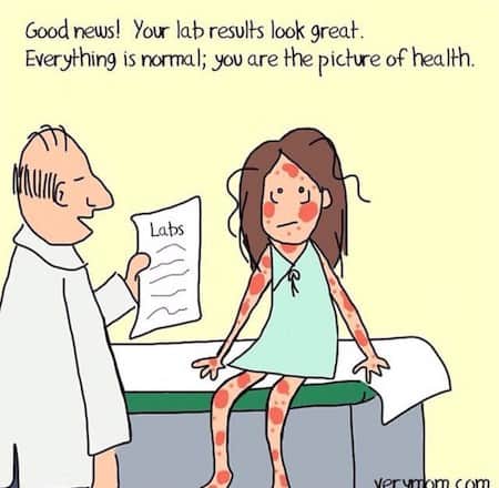 Funny Skin Disease Cartoon