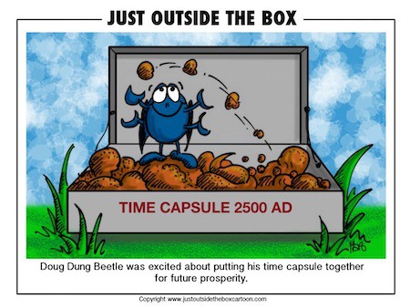 Funny Capsule Cartoon